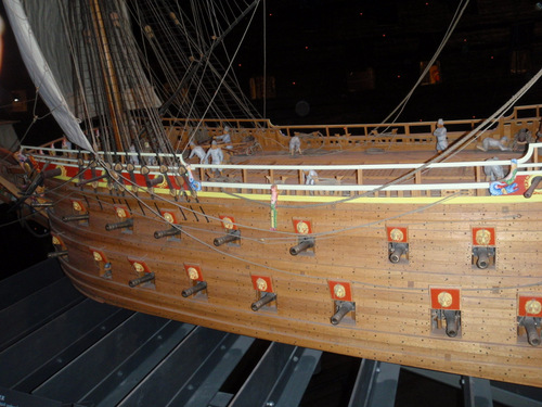 1628 Vasa War Ship - Model.